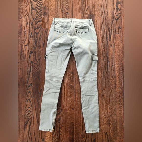 FRAME Women's 27 Service Cargo Skinny Pant Jeans in Platoon - EUC! - Picture 11 of 12